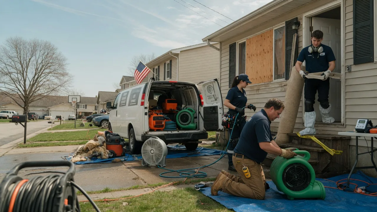 Water Damage Restoration in West Chicago, IL near me